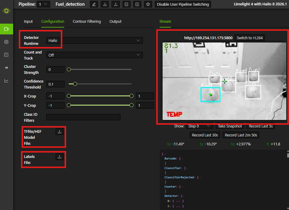 LL object detection