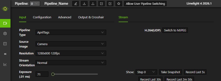 LL dashboard