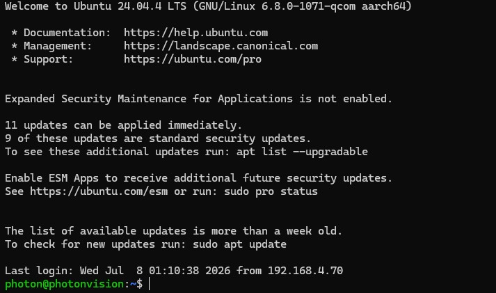 Ubuntu prompt